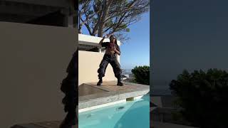 Kamo Mphela dancing to Bayeke by Toss [upl. by Feeney]