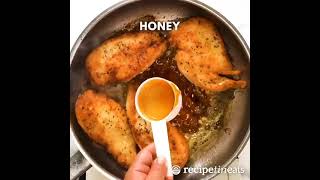 Easy honey glazed chicken recipe [upl. by Oigimer]