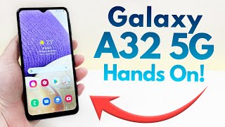 Samsung Galaxy A32 5G  Hands On amp First Impressions [upl. by Naillil]