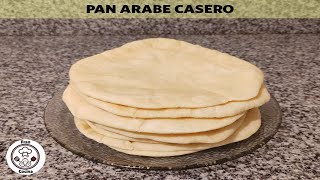 Pan arabe casero y facil  fran cocina [upl. by Angelina]