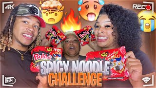 SPICY NOODLE CHALLENGE [upl. by Akemhs]