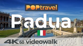 Walking in PADUA  Italy  Old Town to Prato della Valle  4K 60fps UHD [upl. by Aiz266]