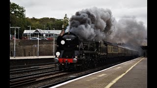 35028 Clan Line The Hampshire Pullman 6th November 2021 [upl. by Goldie]