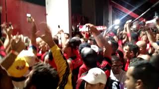 Torcida do Flamengo saindo do estádio do Independiente  Final Sul Americana 2017 [upl. by Krilov]