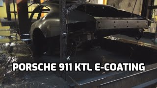 KTL Ecoating a Porsche 911 restored classic car body [upl. by Annabella]