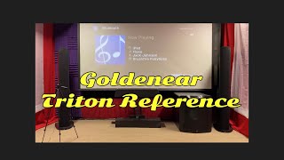 Goldenear Triton Reference music clips Marantz SVS goldenear technologiestriton oner [upl. by Munster692]