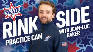 Ice Dance Day 3  Rinkside with Jeanluc Baker  2024 Skate America Practice Cam ISU Grand Prix [upl. by Abner]