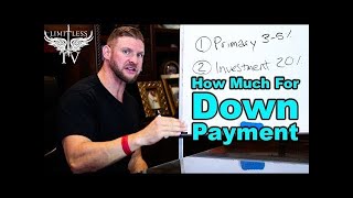 How Much Do I Need For A Down Payment  First Time Home Buyer [upl. by Annirak]