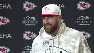 Kansas City Chiefs TE Travis Kelce shares his messages of inspiration to the team [upl. by Palla]