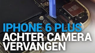 iPhone 6s Plus achter camera vervangen  Fixjenl [upl. by Jessey334]