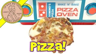 Dominos Make N Bake Pizza Oven  Meat Lovers Pizza [upl. by Cadmann]