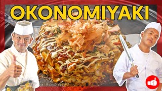 Perfect OKONOMIYAKI Recipe  Japanese Cooking with RyotarosJapan [upl. by Julianne]