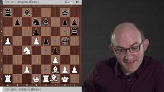 DeepMinds AlphaZero on CarlsenCaruana Games 10 amp 12 Sveshnikov Sicilian [upl. by Essirahs]