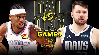 Dallas Mavericks vs OKC Thunder Game 4 Full Highlights  2024 WCSF  FreeDawkins [upl. by Meit]