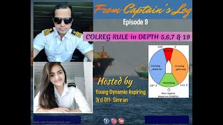 COLREGS in Depth Explanation Rules 567 amp19 [upl. by Bruis94]