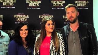 ACM Presents Superstar Duets  Backstage w Lady Antebellum amp Brandy Clark [upl. by Yoshi]