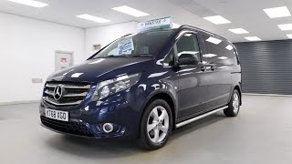 Mercedesbenz Vito 116 21 CDI BlueTEC Sports Edition 5 Seater Crewcab  KT68 XGO  VanStar [upl. by Elbart]