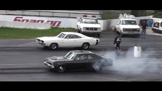 1969 426 HEMI CHARGER vs 1969 396 NOVA SS [upl. by Ained]