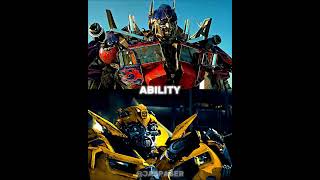 Optimus prime FP VS Bumblebee FP transformers optimusprime bumblebee 1v1 edit [upl. by Dnomse]