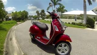 2018 Vespa GTS 300 Touring  Simple Review [upl. by Ishmul]