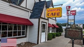 The Original KFC  Sanders Cafe  Vlog [upl. by Aynatal]