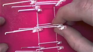 3D LED Cube Assembly [upl. by Winters]