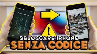 Come Sbloccare un iPhone SENZA CODICE iOS 10 amp 9  Vedere Foto e Contatti [upl. by Xel]