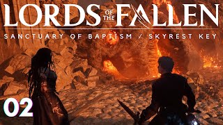 Lords of the Fallen  Gameplay  Sanctuary of Baptism  Skyrest Key [upl. by Shelba]