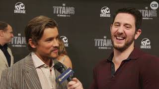 Brenton Thwaites Talks Titans [upl. by Liliane562]