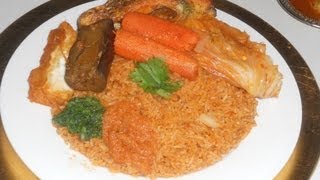 Recette de cuisine Thiebou dieune riz au poisson  How to make thiebou diene [upl. by Matilda]