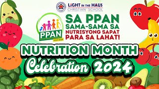 LHCS Nutrition Month Celebration 2024 [upl. by Nordek]