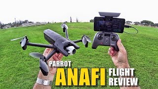 Parrot ANAFI Review  Flight Test InDepth  Pros amp Cons [upl. by Nyliac]