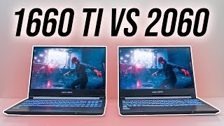 GTX 1660 Ti vs RTX 2060  Gaming Laptop Comparison [upl. by Etnahc130]