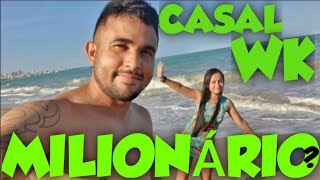 QUANTO GANHA UM YOUTUBER CASAL WK ATUALIZADO 2024 [upl. by Seltzer]