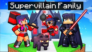 Having a SUPERVILLAIN FAMILY in Minecraft [upl. by Adnuhs480]