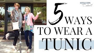 5 Ways To Wear A Tunic [upl. by Erodavlas544]