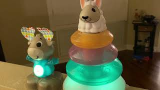 FisherPrice Linkimals Lights amp Colors Llama Toy Review fisherprice [upl. by Solracnauj]