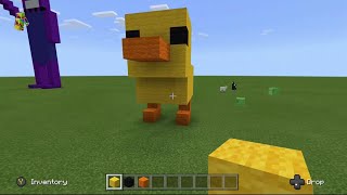 How to make a Duck in Minecraft [upl. by Osnola]