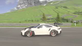 Porsche 911 GT3 RS Driving Gran Turismo 7 [upl. by Adnawuj]