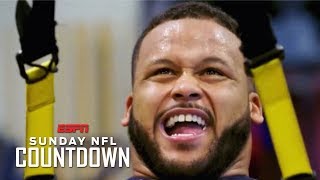 Aaron Donald’s basement gym shaped him into the player he is today  NFL Countdown [upl. by Estel]