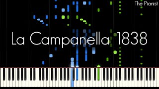 Liszt  La Campanella 1838 Version [upl. by Rew771]