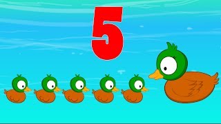 Nursery Rhymes By Kids Baby Club  Five Little Ducks  Nursery Rhymes [upl. by Wagoner]