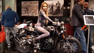 EICMA 2017  Kymco Mondial Hyosung  Pictures [upl. by Alvera302]