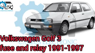 Guide Fusibles et Relais VW Golf 3 19911997 [upl. by Gabrila]