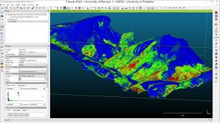 CloudCompare Comparing point clouds [upl. by Ahsilra219]