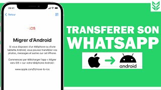 Comment transférer WhatsApp iPhone vers Android [upl. by Clarence]