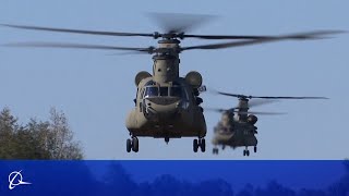 H47 Chinook Versatility in Flight [upl. by Alleusnoc]