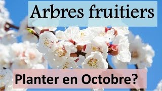 15 Arbres fruitiers à planter en octobre  Nature [upl. by Eedebez]