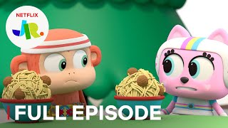 Spaghetti Situation 🍝 Chico Bon Bon FULL EPISODE  Netflix Jr [upl. by Sukhum584]