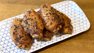 土匪雞翼 雞翅【 3個重點，複製譚仔三哥版口味 】Bandit Chicken Wings Everyone Can Make Easy Recipe Eng Subtitle [upl. by Particia302]